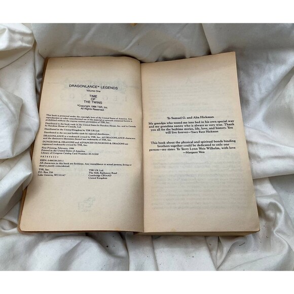 Dragonlance Legends Legends Vol. 1/Tales 1&2 Darkword Trilogy Vol. 1&2 Lot Of 5 - Picture 3 of 3